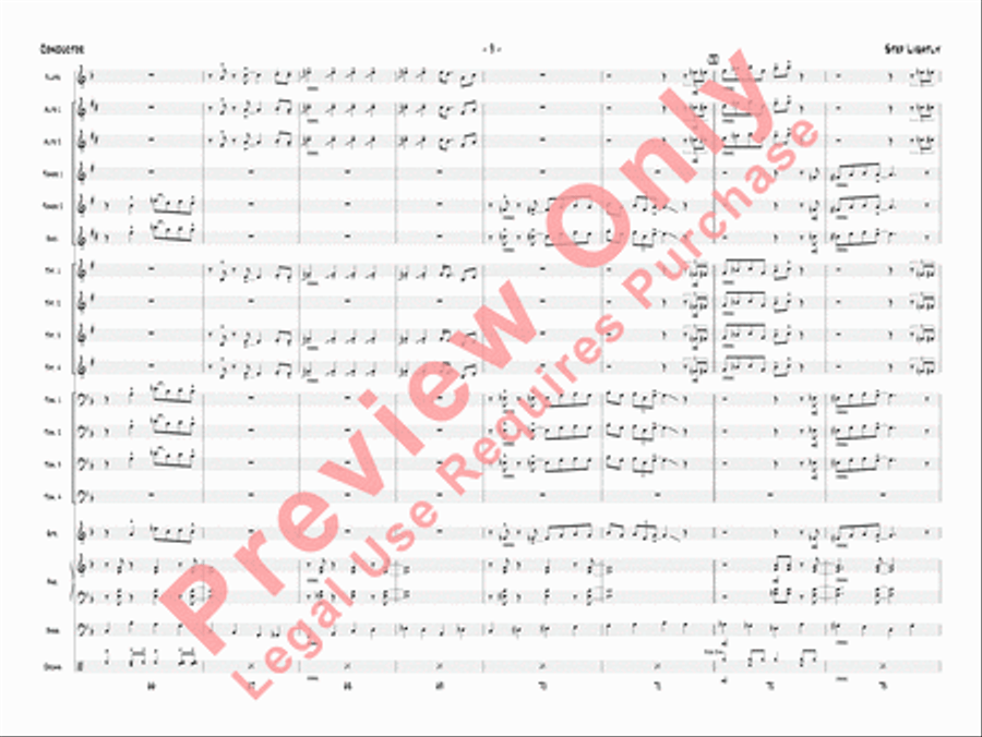 Step Lightly Jazz Ensemble scores gallery preview page 12