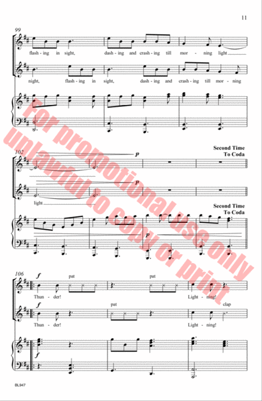 Storm Choir scores gallery preview page 12