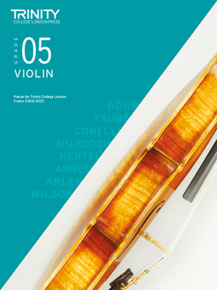 Book cover for Violin Exam Pieces 2020-2023: Grade 5