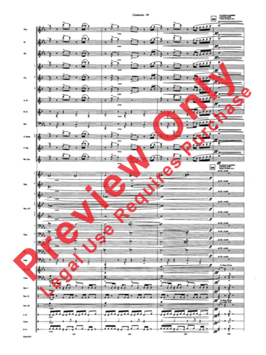 Africa: Ceremony, Song, and Ritual Concert Band scores gallery preview page 42