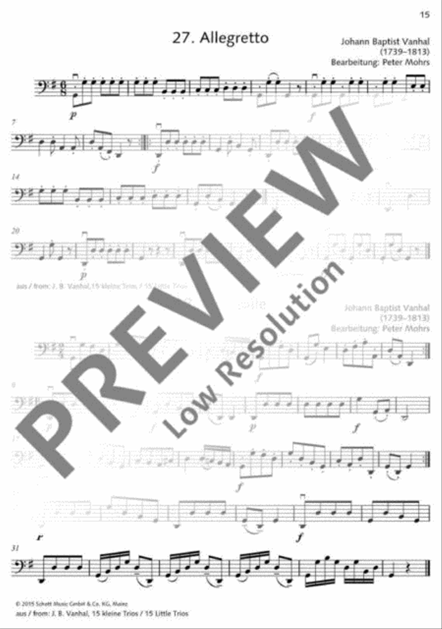 Classical Music for Children Part scores gallery preview page 16