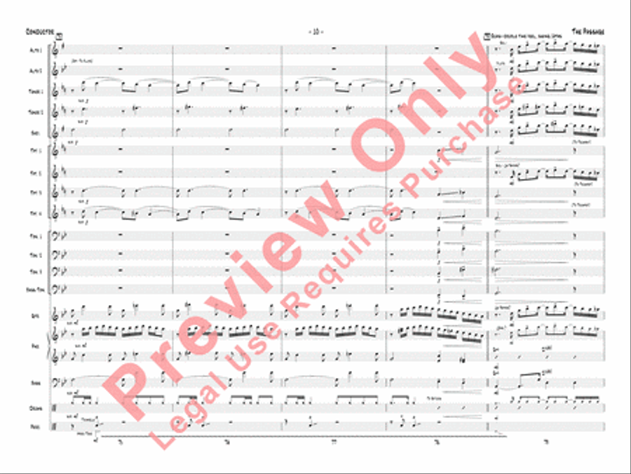 The Passage Jazz Ensemble scores gallery preview page 13
