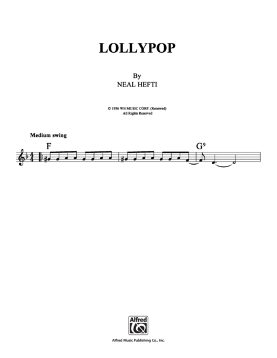 Lollypop School and Community scores gallery preview page 1
