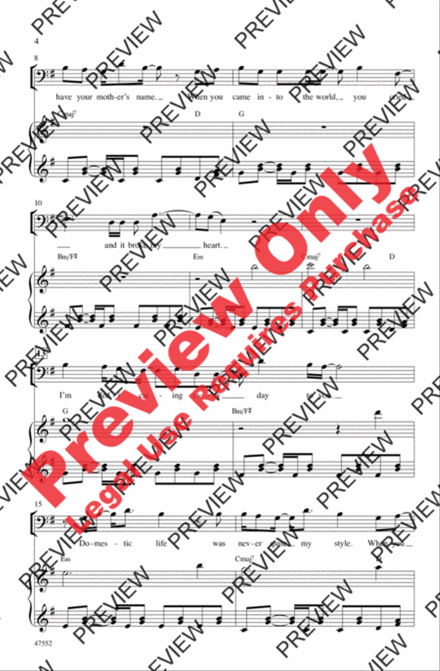 Dear Theodosia 3-Part scores gallery preview page 3