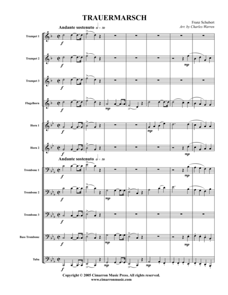 Trauermarsche, Op. 55