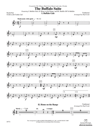 The Buffalo Suite: (wp) B-flat Tuba T.C.