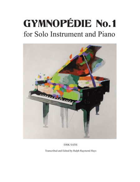 GYMNOPÉDIE No.1 - for solo instrument and piano image number null