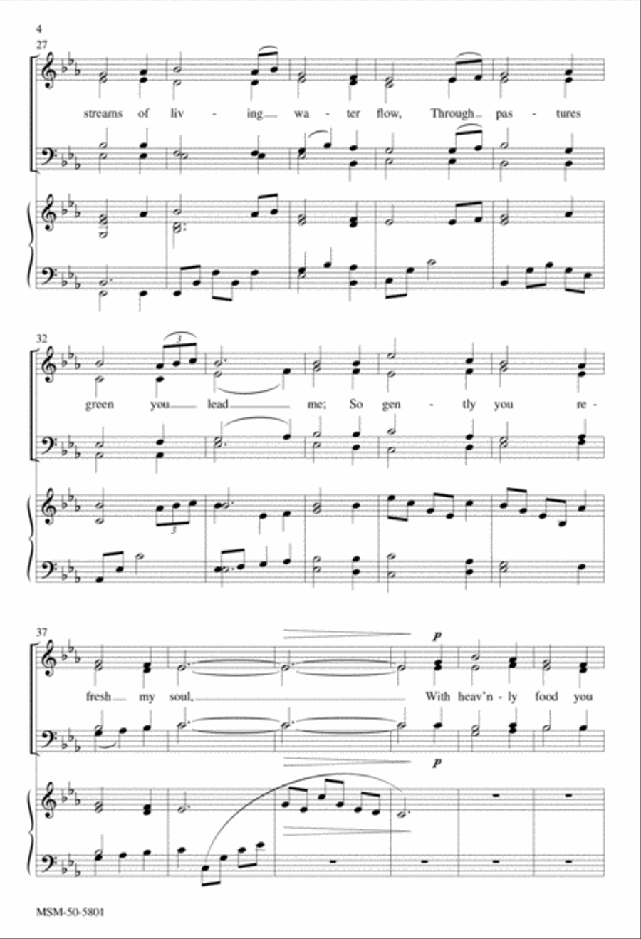 Good Shepherd, You Are Ever Near 4-Part scores gallery preview page 4