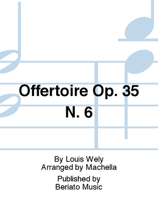 Offertoire Op. 35 N. 6