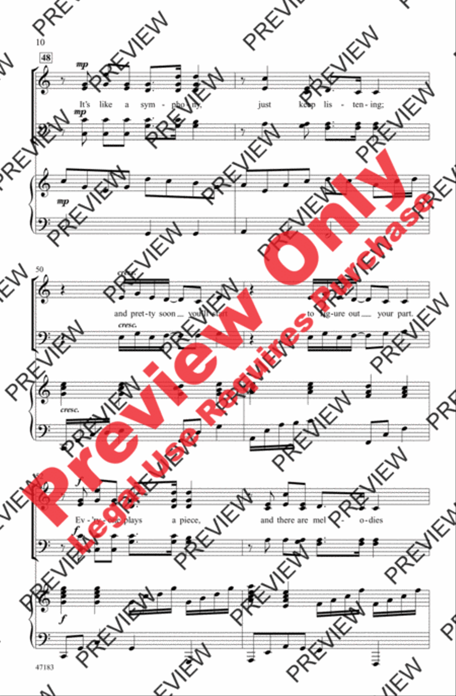 Glorious 4-Part scores gallery preview page 10
