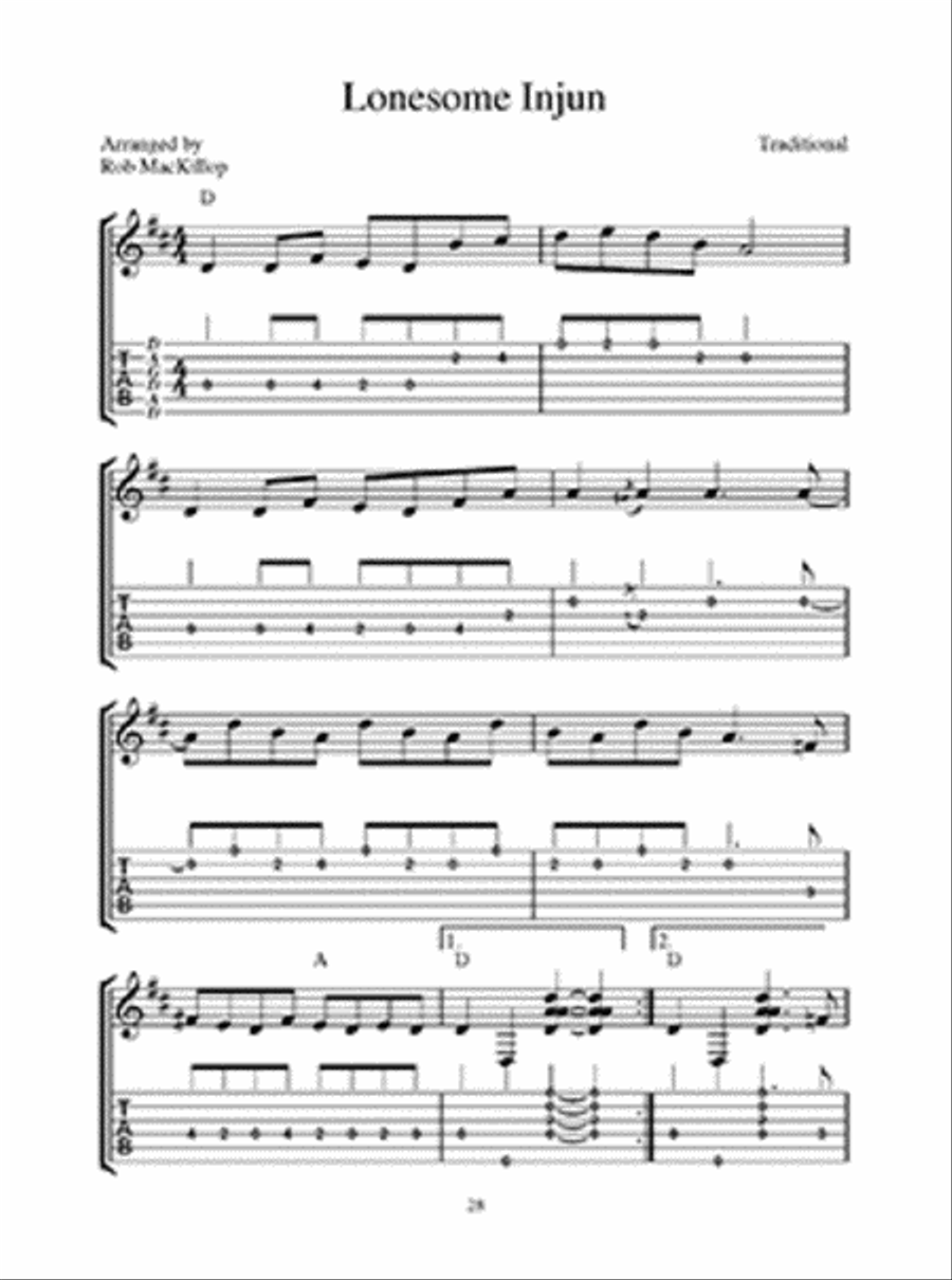 DADGAD: Old-Time, Flatpicking and Bluegrass Acoustic Guitar scores gallery preview page 3