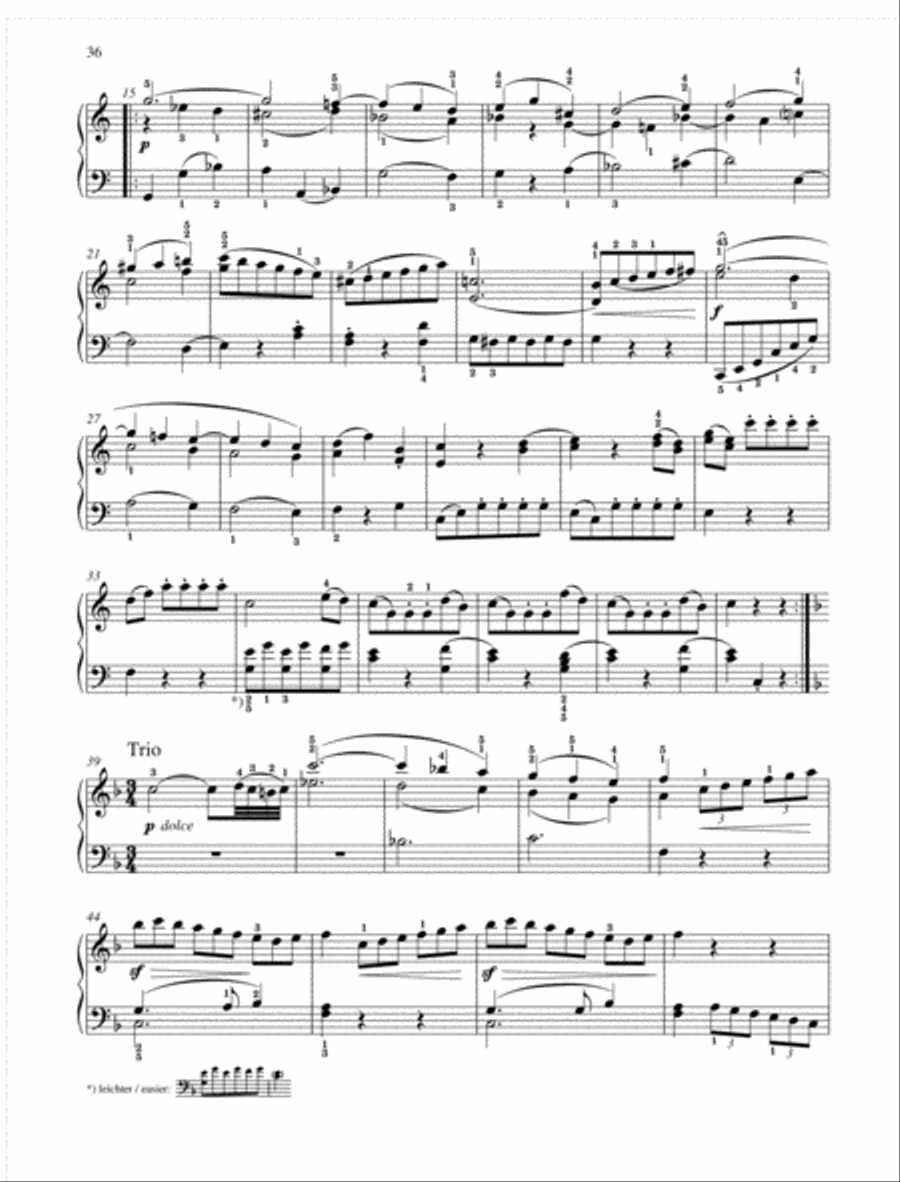 Sonatina F major Sonatina F major Piano Solo scores gallery preview page 3