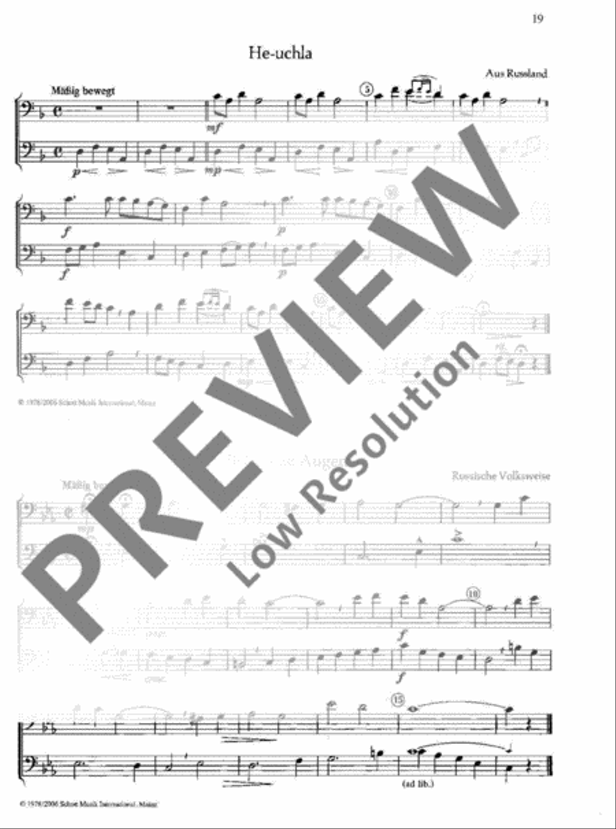 International Folksongs International Folksongs Bassoon scores gallery preview page 20