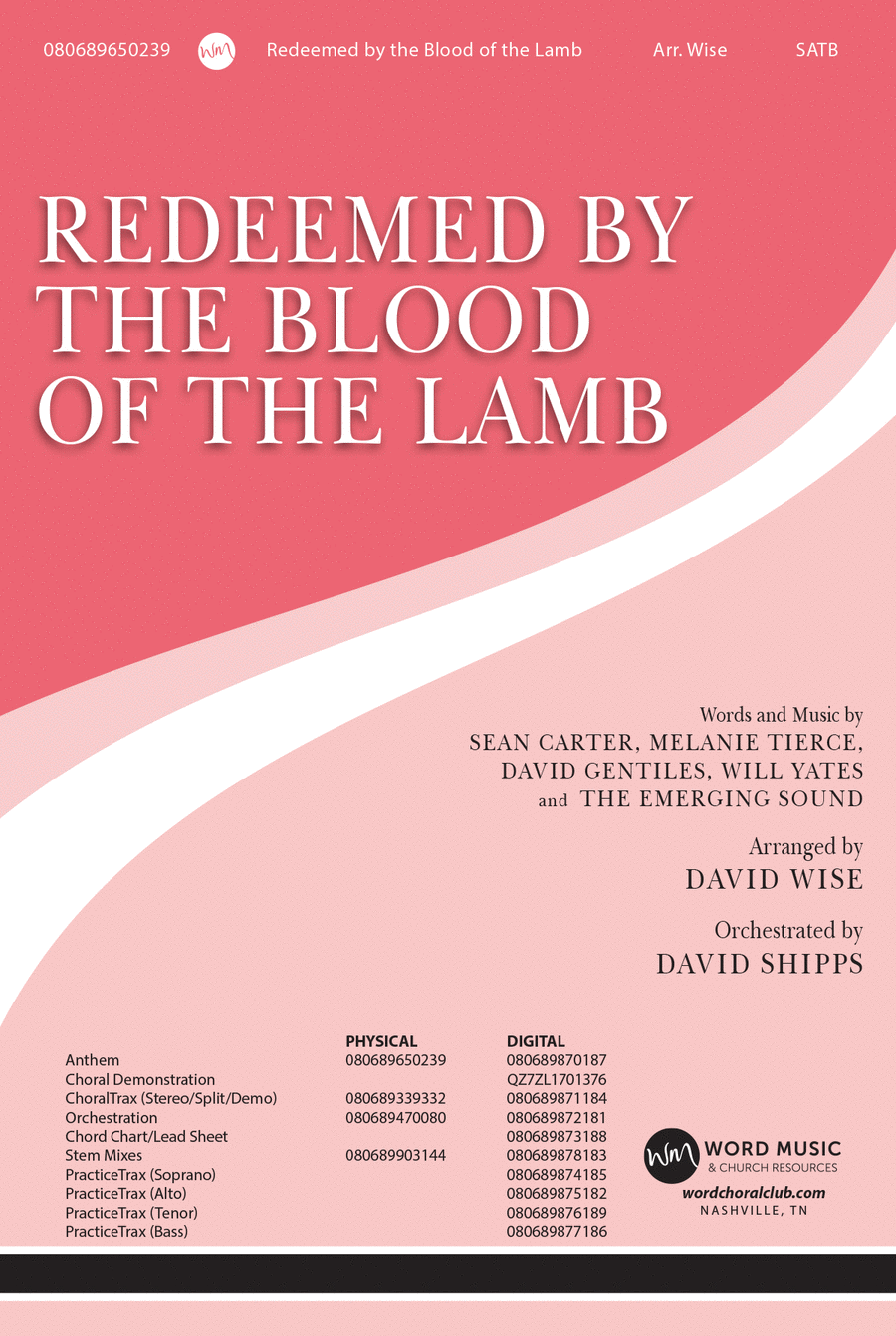 Redeemed by the Blood of the Lamb - CD Choral Trax