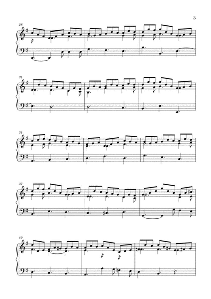 Bach - Jesu, Joy of Man's Desiring (Piano Solo) image number null