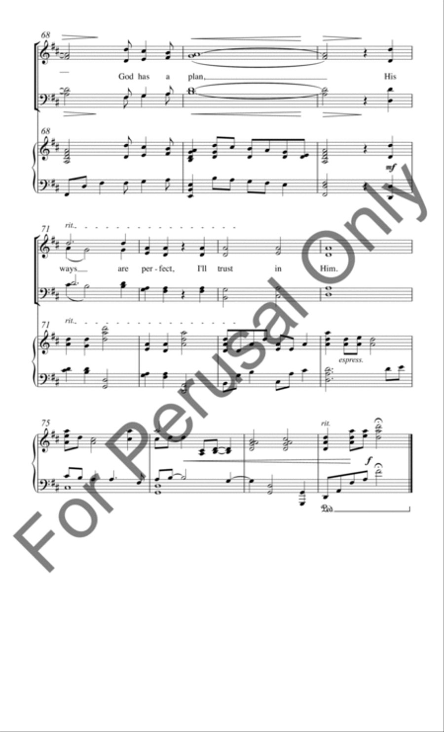 God Has a Plan God Has a Plan Divisi scores gallery preview page 10