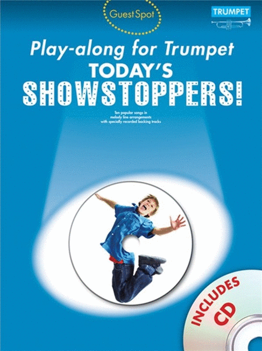 Guest Spot Todays Showstoppers Trumpet Book/CD
