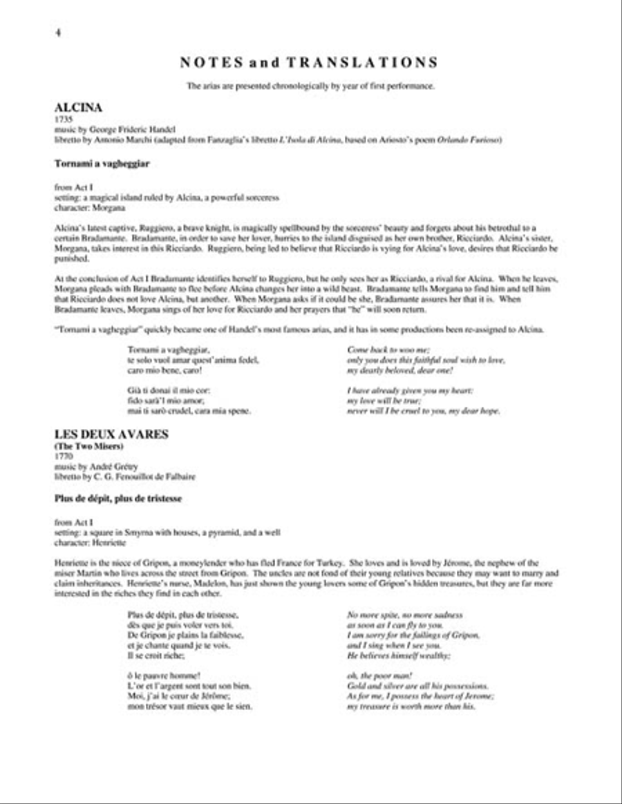 Coloratura Arias for Soprano Coloratura Soprano scores gallery preview page 4