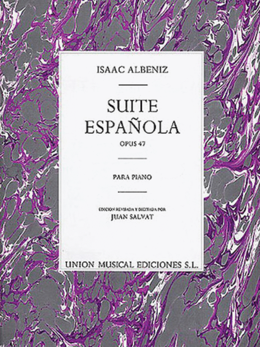 Isaac Albeniz: Suite Espanola Op.47 Piano Solo scores gallery preview page 1