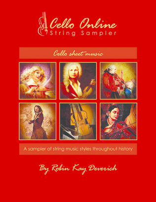 Book cover for Cello String Sampler Sheet Music