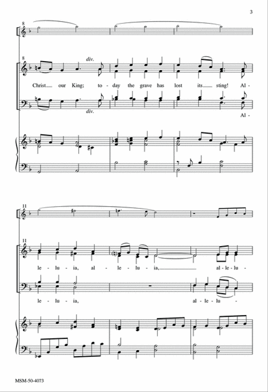 O Sons and Daughters, Let Us Sing 4-Part scores gallery preview page 3