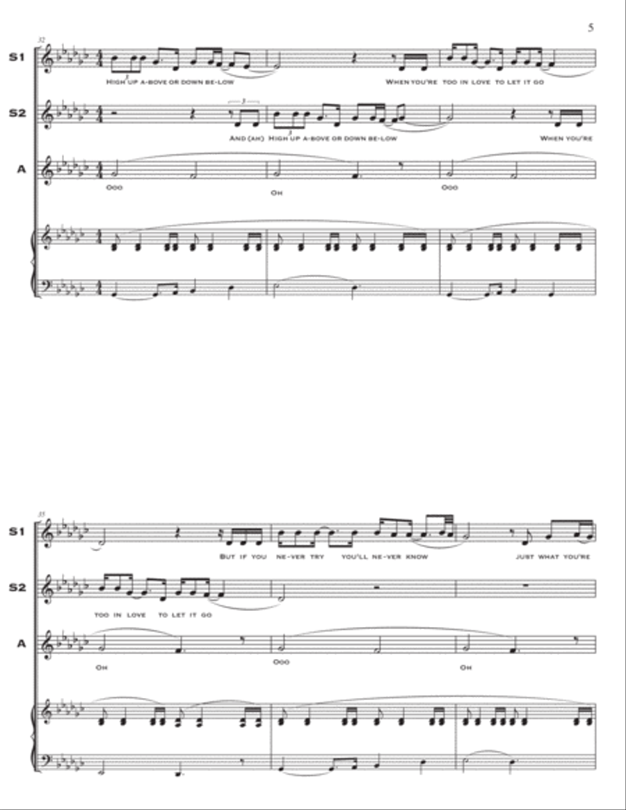 Fix You 3-Part scores gallery preview page 6
