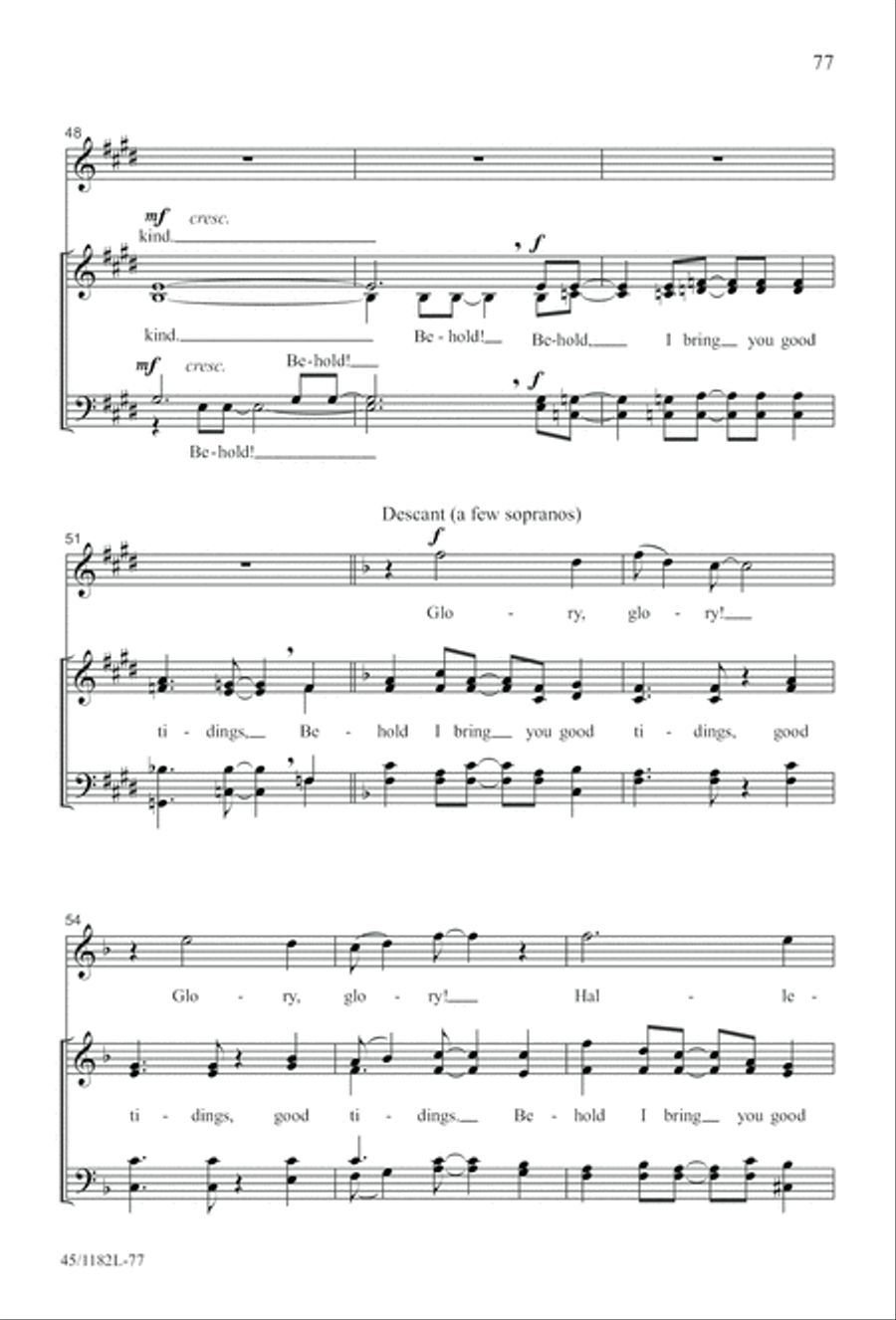 All Around A Cappella 4-Part scores gallery preview page 77