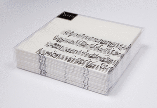 Bach Classic Concerto Paper napkins set (set of 20)