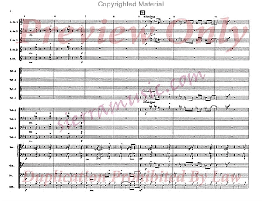 Keystone Shuffle Big Band scores gallery preview page 3