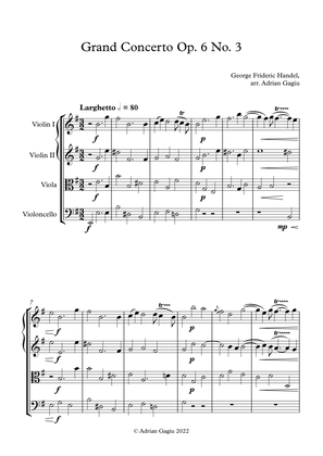 Concerto grosso in E minor op. 6 no. 3