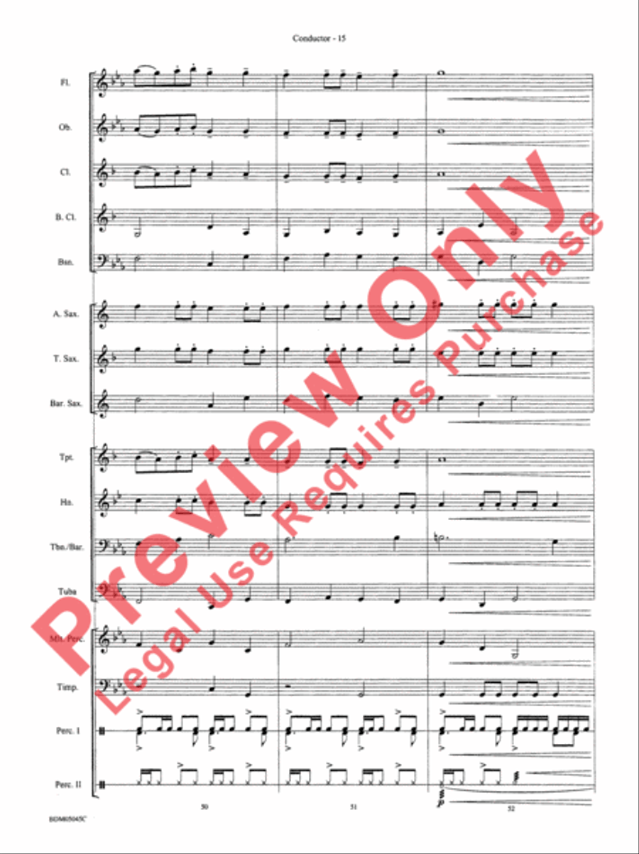 ÜskÜdar ÜskÜdar Concert Band scores gallery preview page 18