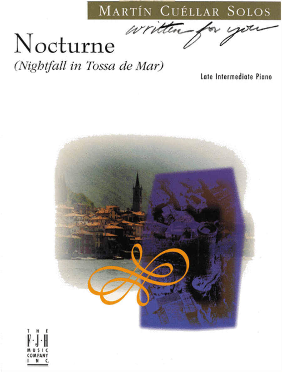 Nocturne (Nightfall in Tossa de Mar) Piano Solo scores gallery preview page 2
