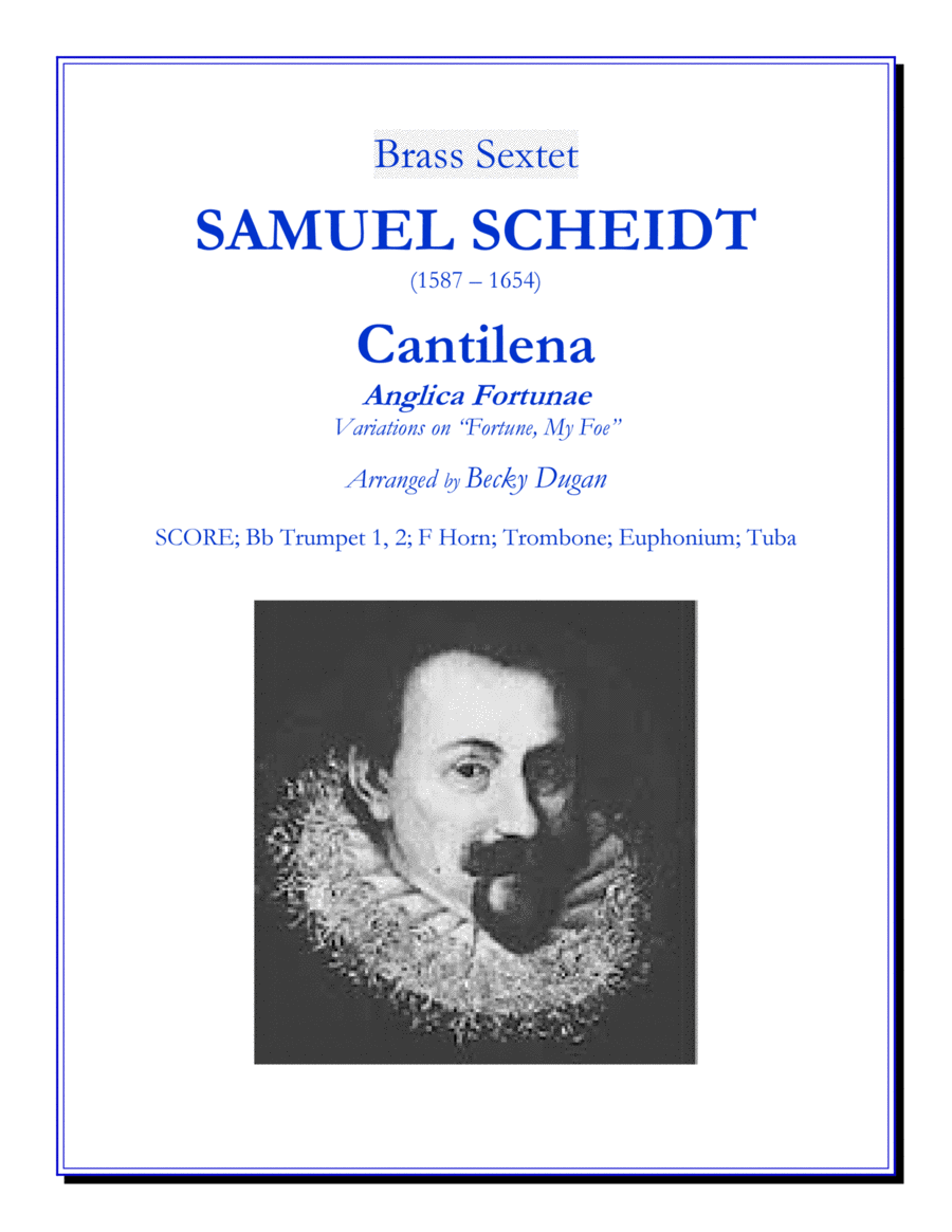 CANTILENA for Brass Sextet Brass Ensemble scores gallery preview page 1