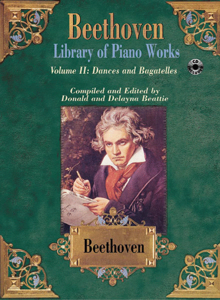 Beethoven Library Of Piano Works Volume Ii: Dances And Bagatelles Cd Included