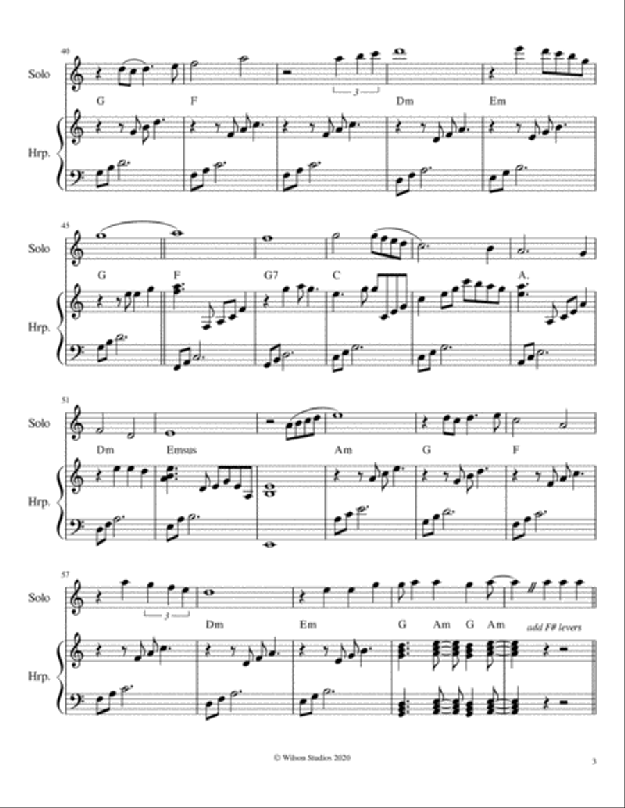 Wayfaring Stranger Small Ensemble scores gallery preview page 3