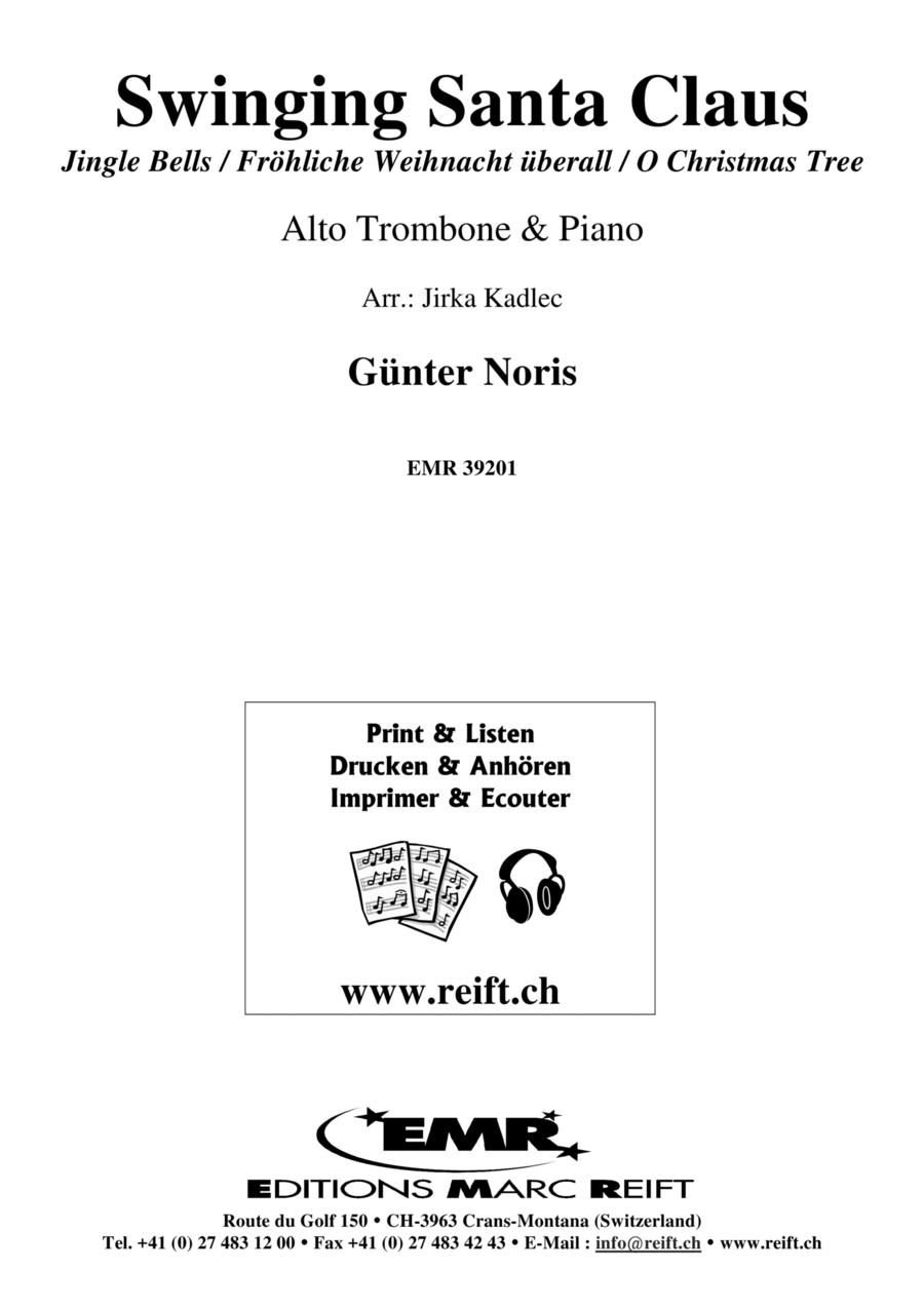 Swinging Santa Claus Swinging Santa Claus Piano Accompaniment scores gallery preview page 1
