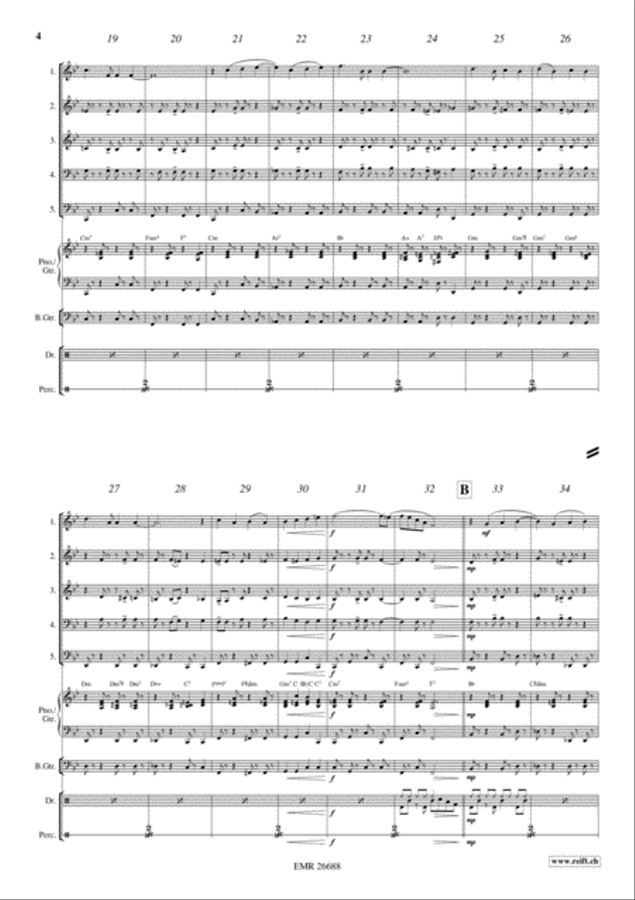 Embraceable You Embraceable You Brass Ensemble scores gallery preview page 4