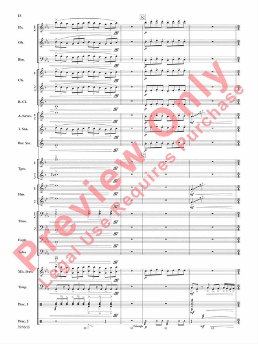At the Movies with Danny Elfman Concert Band scores gallery preview page 19
