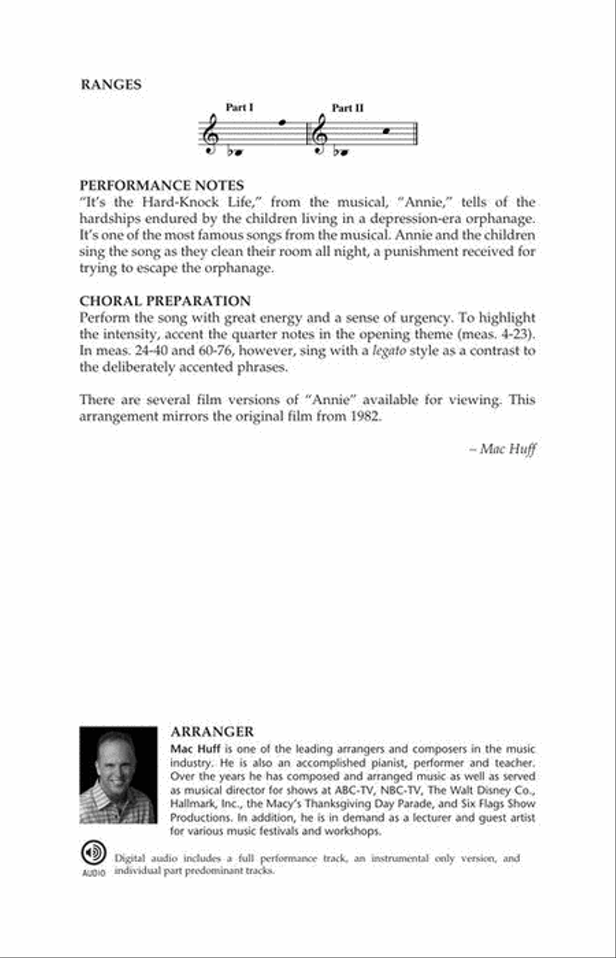 It's the Hard-Knock Life (from the Musical Production “Annie”) 2-Part scores gallery preview page 3