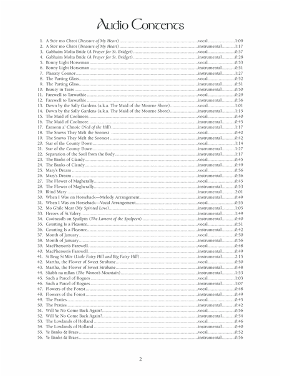 Celtic Songs and Slow Airs for the Mountain Dulcimer Mountain Dulcimer scores gallery preview page 3