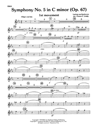 Beethoven's Symphony No. 5, 1st Movement: Oboe