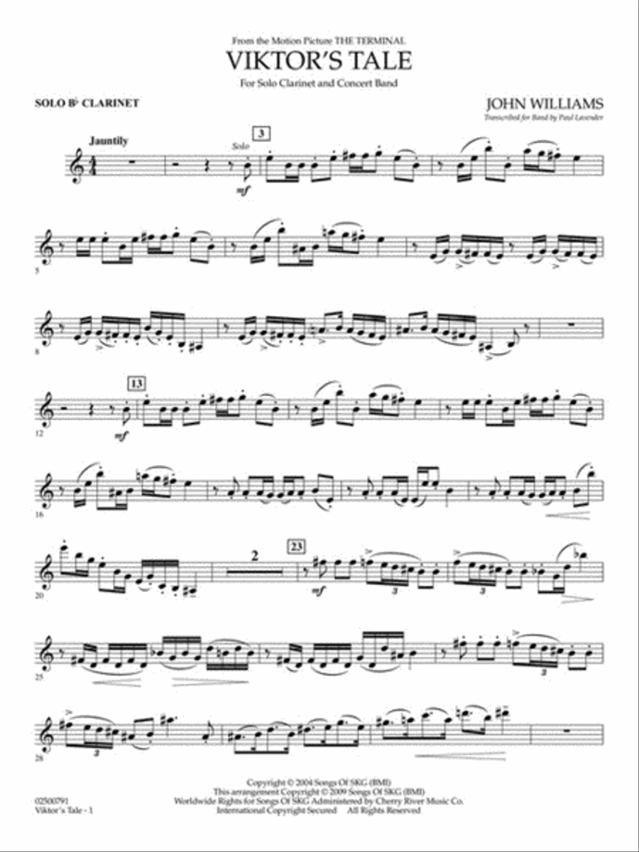 Viktor's Tale (from “The Terminal”) Concert Band scores gallery preview page 5