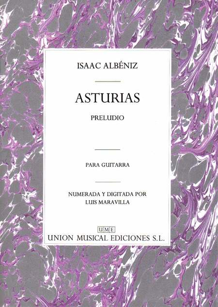 Albeniz Asturias Preludio (maravilla) Guitar