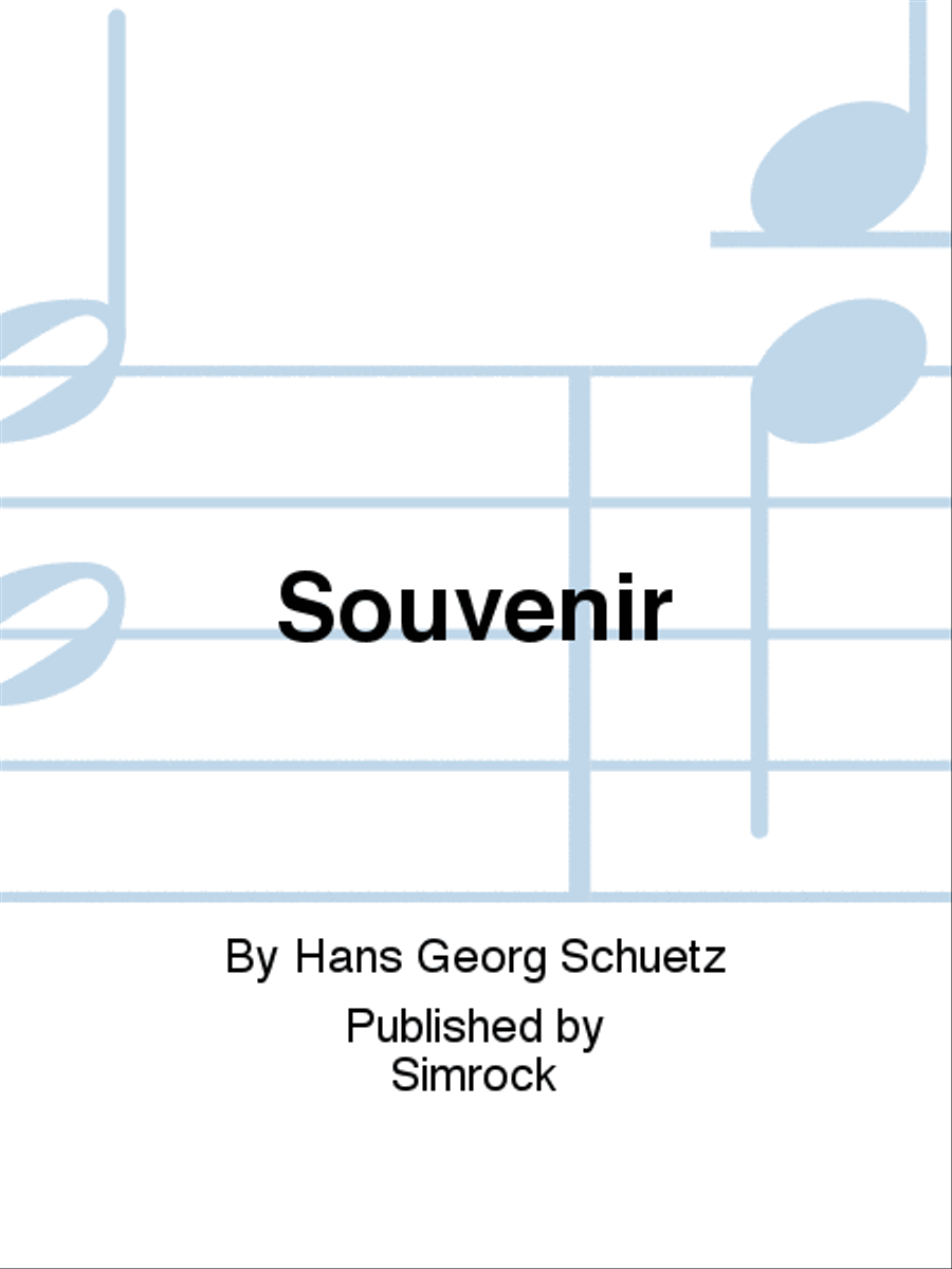 Souvenir Souvenir Accordion scores gallery preview page 1