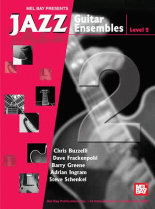 Book cover for Jazz Guitar Ensembles Level 2
