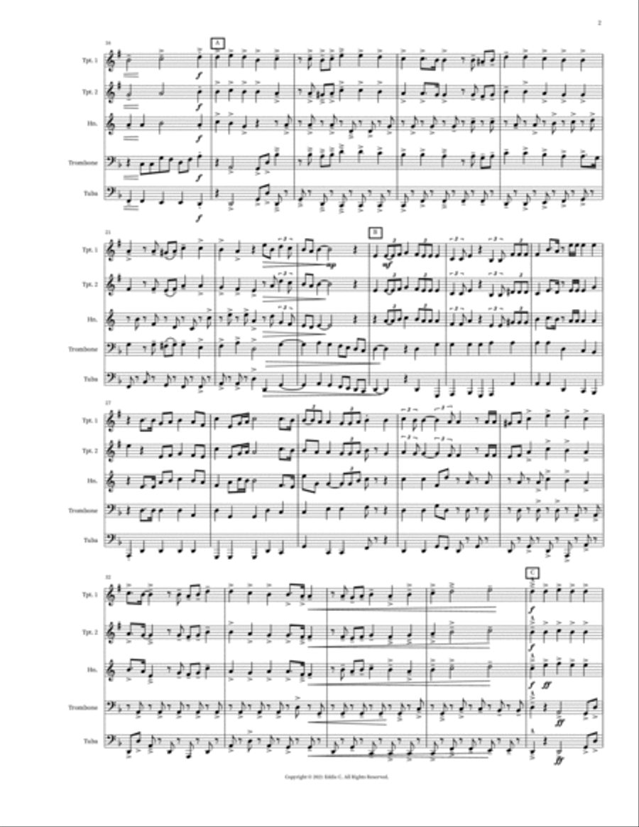 My Army Small Ensemble scores gallery preview page 2