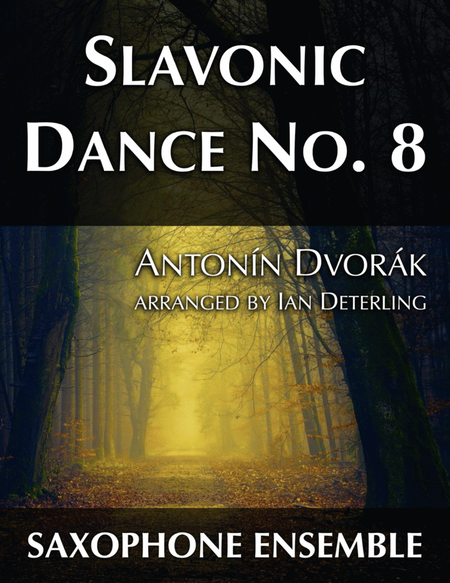 Slavonic Dance No. 8 (arr. for saxophone ensemble) image number null