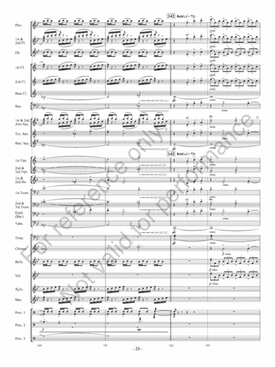 Sunscapes Sunscapes Concert Band scores gallery preview page 29