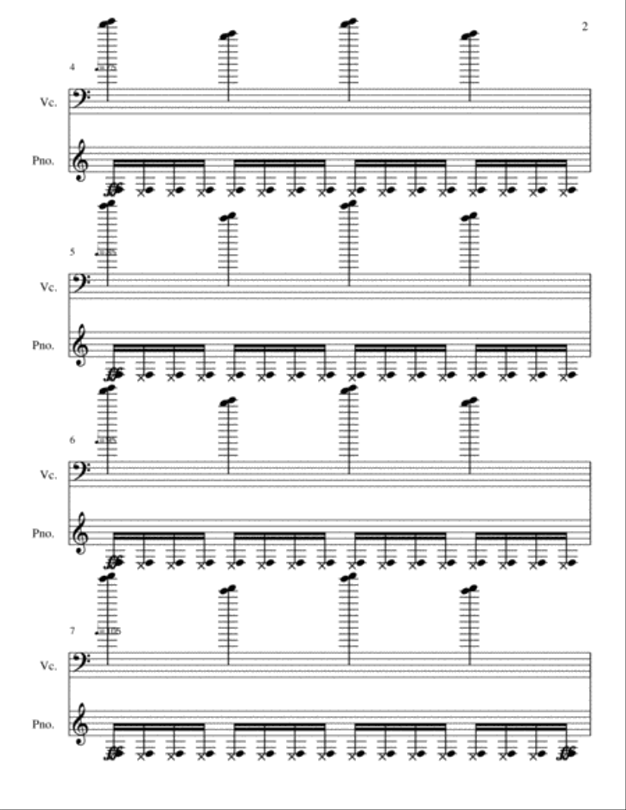Midnight ice String Duet scores gallery preview page 2