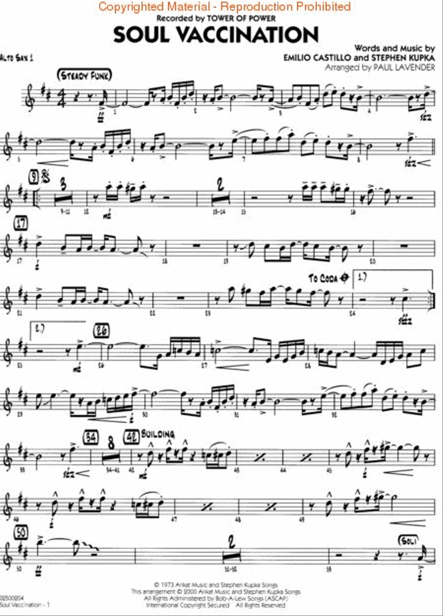 Soul Vaccination Soul Vaccination Jazz Ensemble scores gallery preview page 3